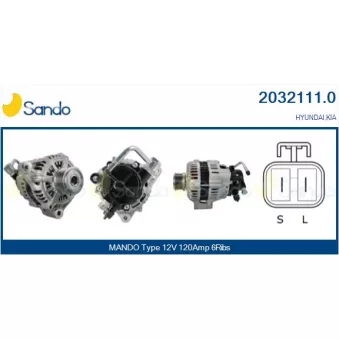 Alternateur SANDO 2032111.0