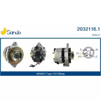 Alternateur SANDO 2032116.1