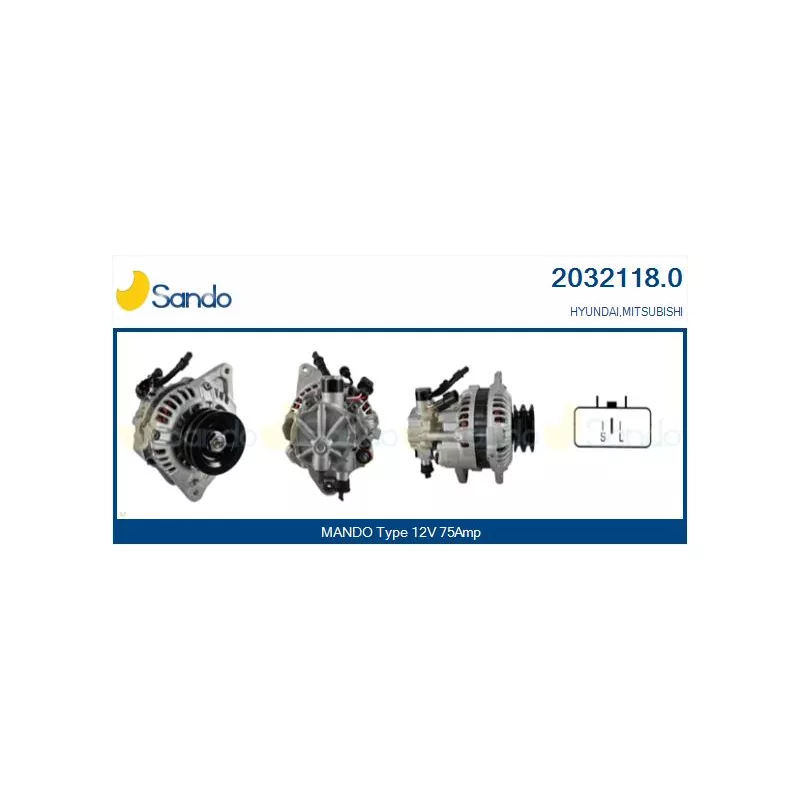Alternateur SANDO 2032118.0