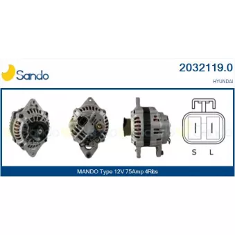 Alternateur SANDO 2032119.0