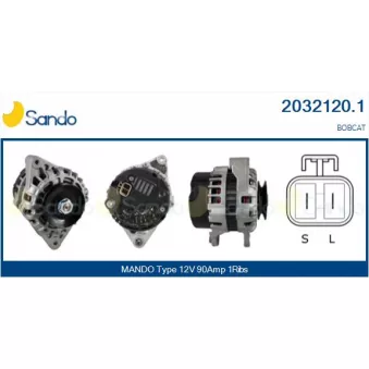Alternateur SANDO 2032120.1