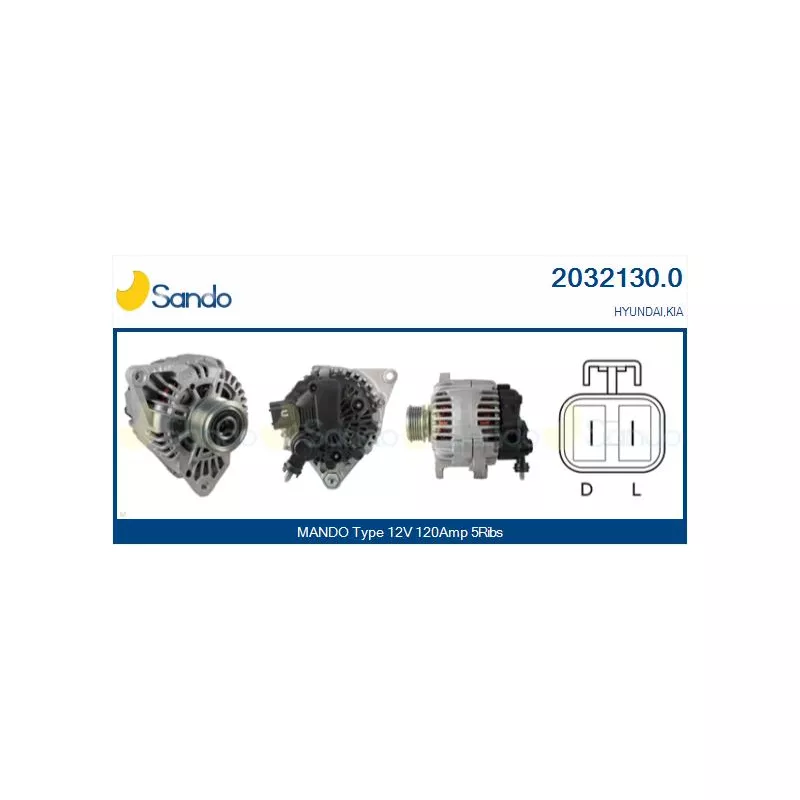 Alternateur SANDO 2032130.0