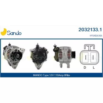 Alternateur SANDO 2032133.1
