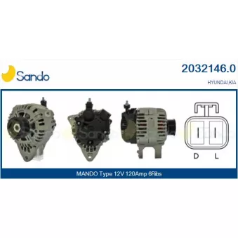Alternateur SANDO 2032146.0