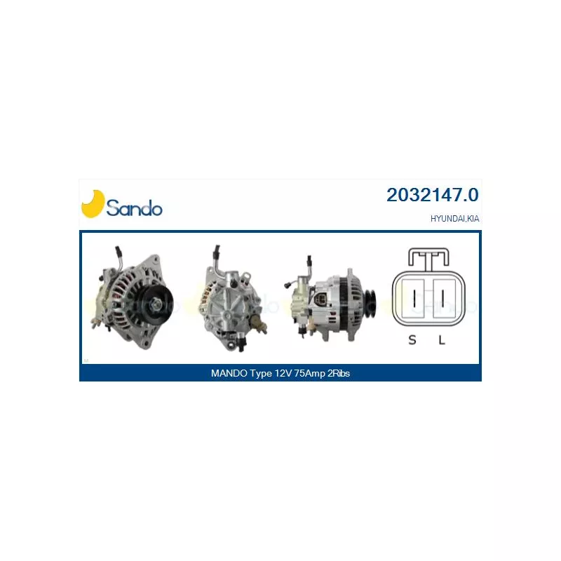 Alternateur SANDO 2032147.0