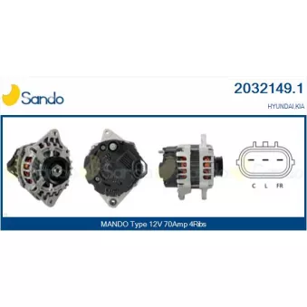 Alternateur SANDO 2032149.1