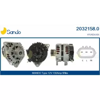 Alternateur SANDO 2032158.0