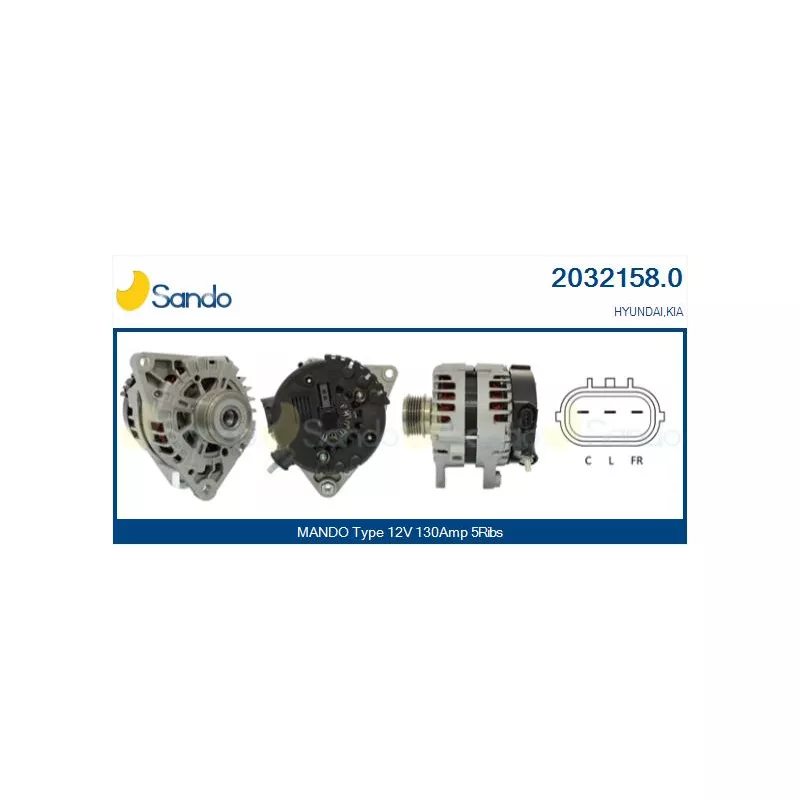 Alternateur SANDO 2032158.0