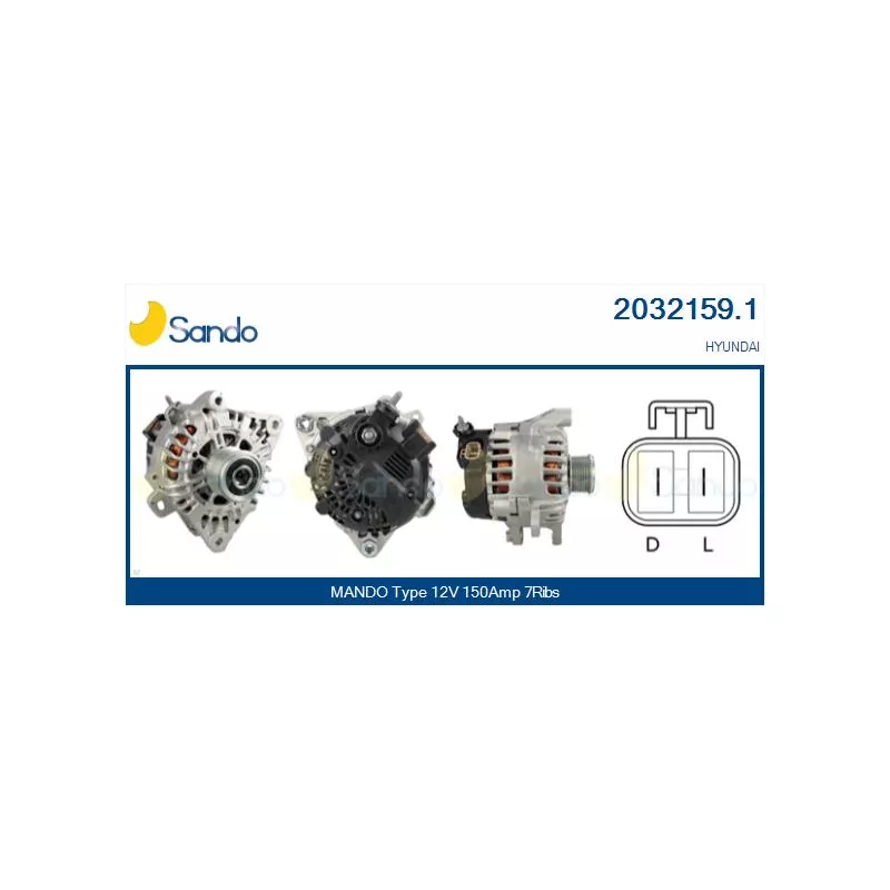Alternateur SANDO 2032159.1