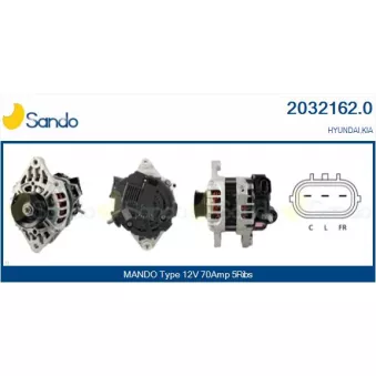 Alternateur SANDO 2032162.0