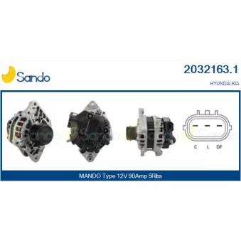 Alternateur SANDO 2032163.1