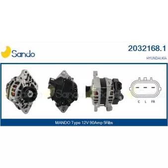 Alternateur SANDO 2032168.1