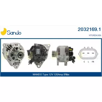 Alternateur SANDO 2032169.1