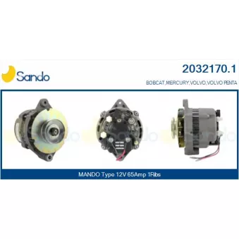Alternateur SANDO 2032170.1