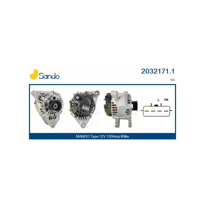 Alternateur SANDO 2032171.1