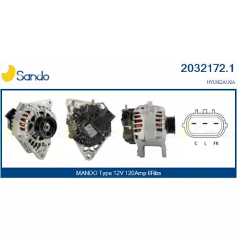 Alternateur SANDO 2032172.1