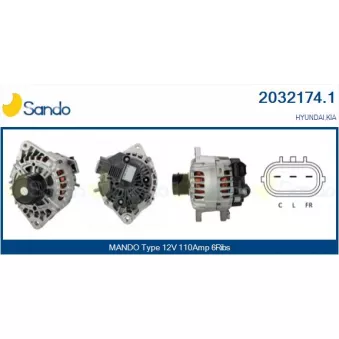 Alternateur SANDO 2032174.1