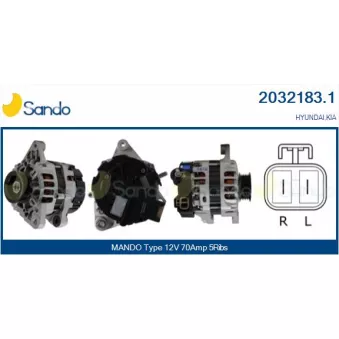 Alternateur SANDO 2032183.1