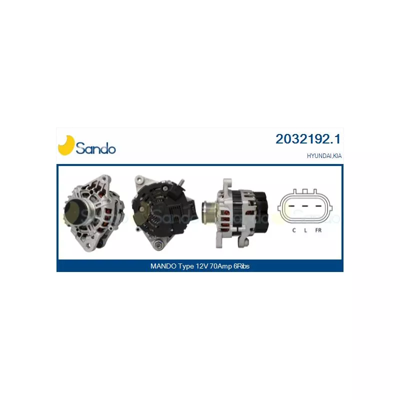 Alternateur SANDO 2032192.1