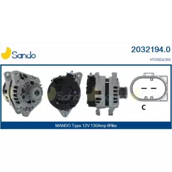 Alternateur SANDO 2032194.0