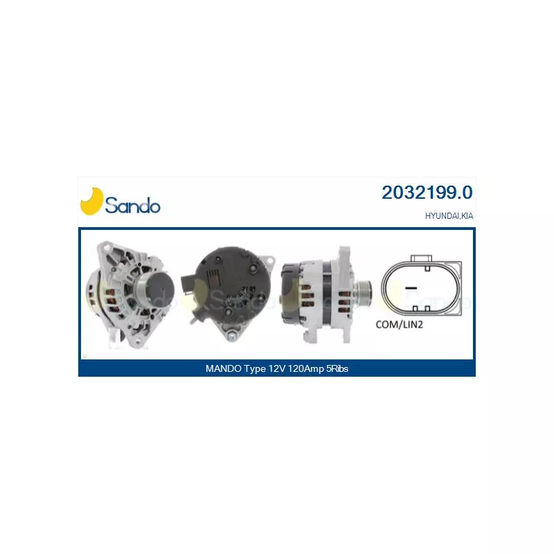 Alternateur SANDO 2032199.0