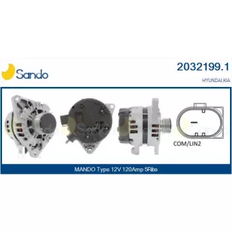 Alternateur SANDO 2032199.1
