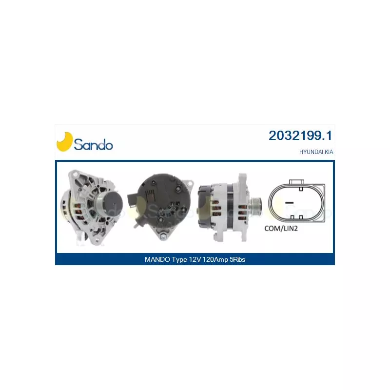 Alternateur SANDO 2032199.1