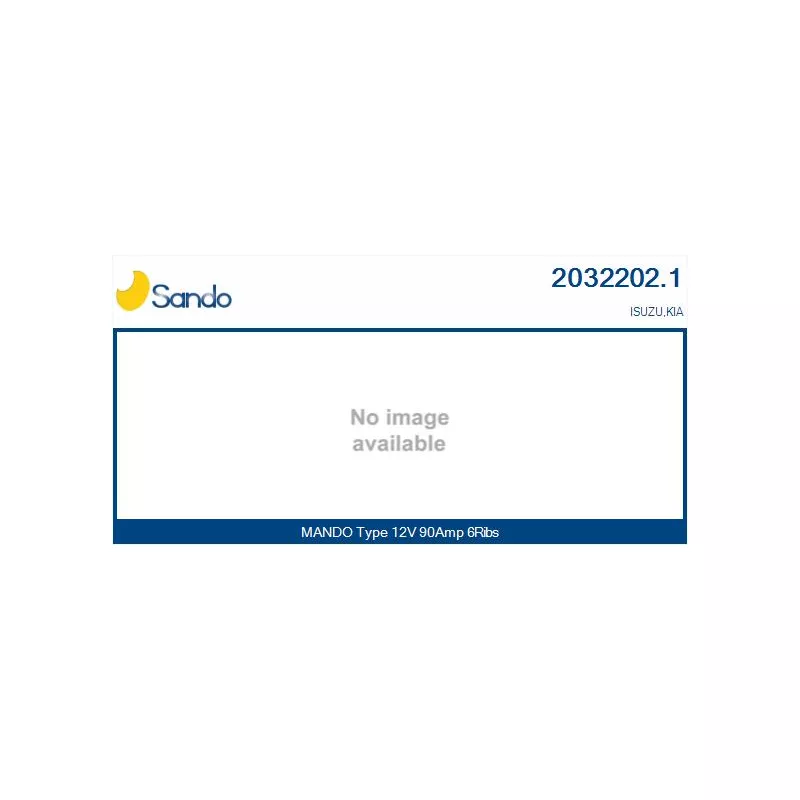 Alternateur SANDO 2032202.1