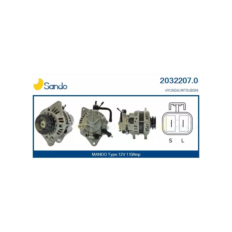 Alternateur SANDO 2032207.0
