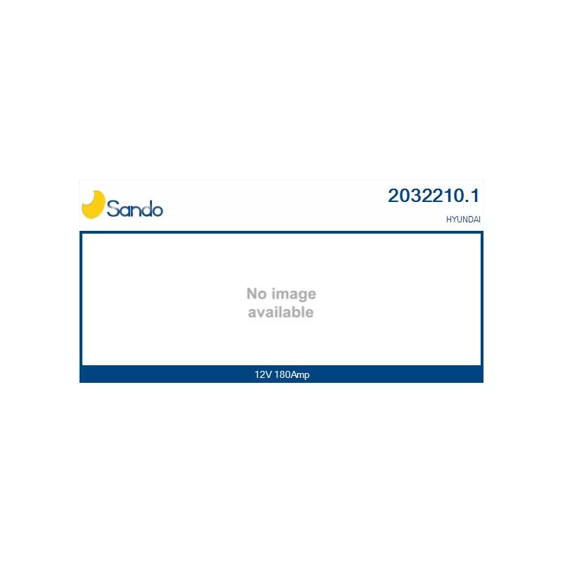 Alternateur SANDO 2032210.1