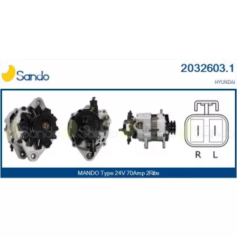 Alternateur SANDO 2032603.1