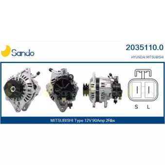 Alternateur SANDO 2035110.0