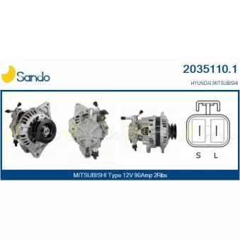 Alternateur SANDO 2035110.1