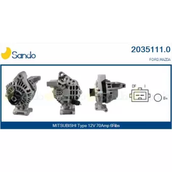 Alternateur SANDO 2035111.0
