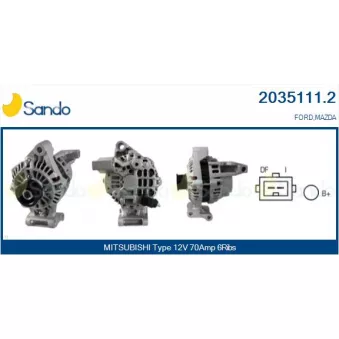 Alternateur SANDO 2035111.2