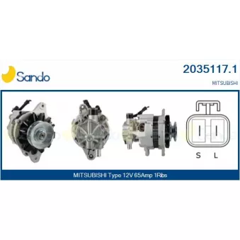 Alternateur SANDO 2035117.1