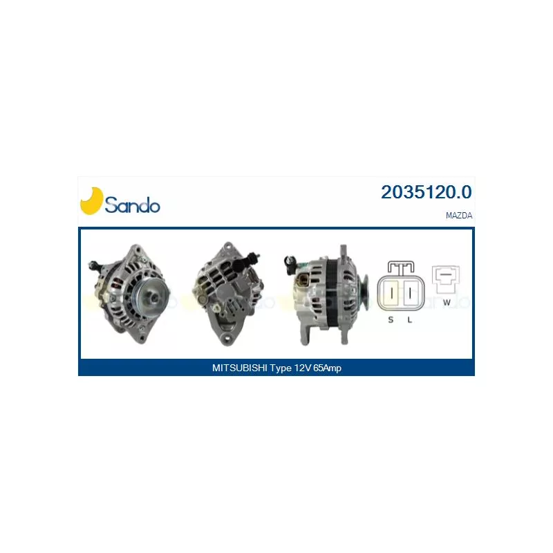 Alternateur SANDO 2035120.0