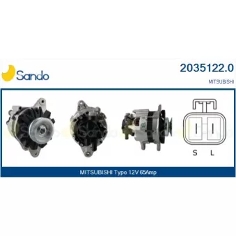 Alternateur SANDO 2035122.0