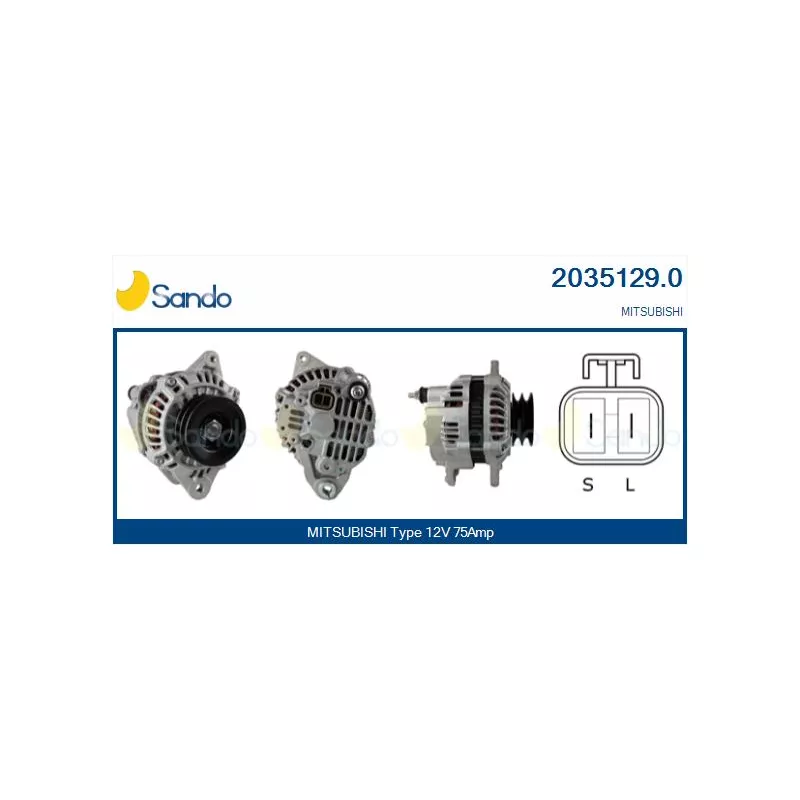 Alternateur SANDO 2035129.0