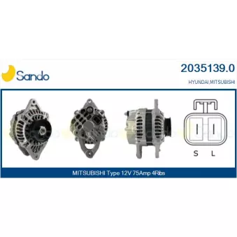 Alternateur SANDO 2035139.0