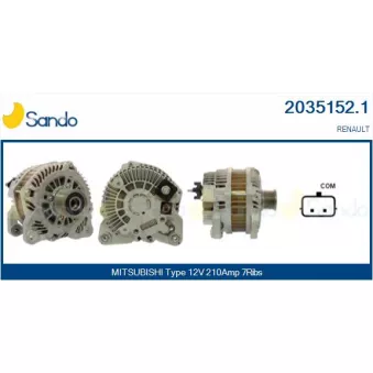 Alternateur SANDO 2035152.1