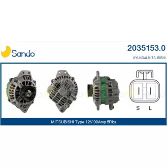 Alternateur SANDO 2035153.0