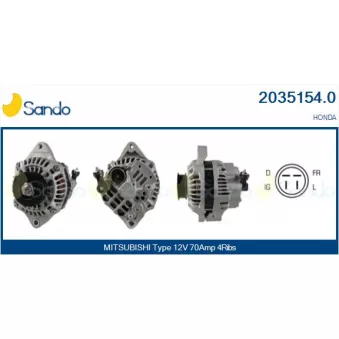 Alternateur SANDO 2035154.0