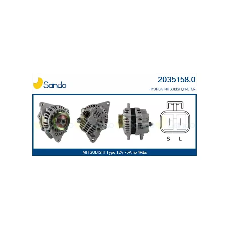 Alternateur SANDO 2035158.0
