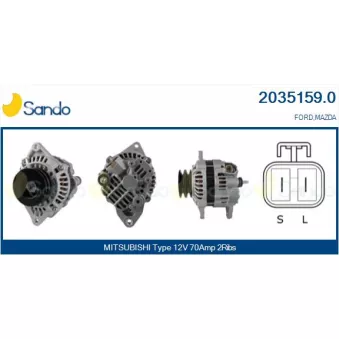 Alternateur SANDO 2035159.0