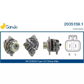 Alternateur SANDO 2035159.1