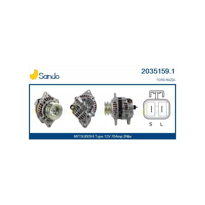 Alternateur SANDO 2035159.1