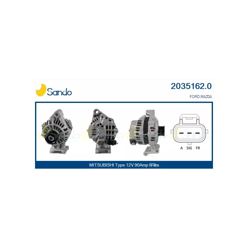 Alternateur SANDO 2035162.0