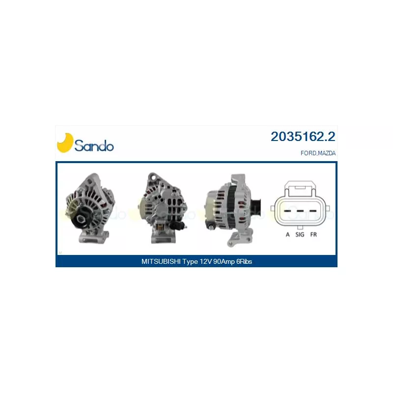 Alternateur SANDO 2035162.2