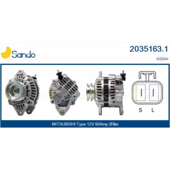 Alternateur SANDO 2035163.1
